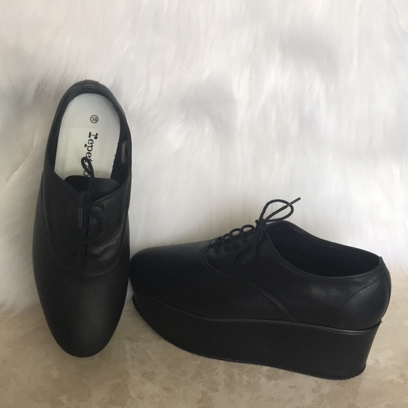 repetto plataform leathers Italian shoes size 8​​​​ - Picture 2 of 12